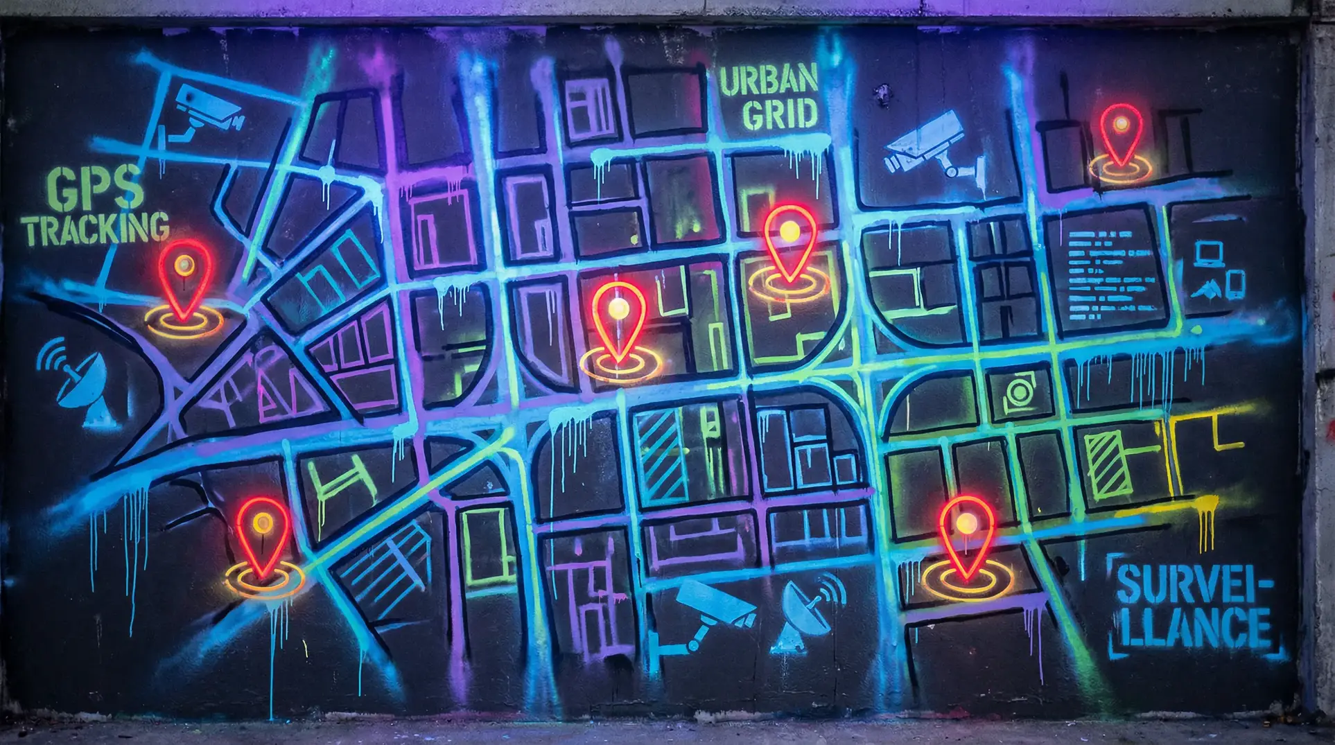 [BBBS] 孙尚香教刘禅写作业 狗仔追踪地图 - 城市涂鸦风格